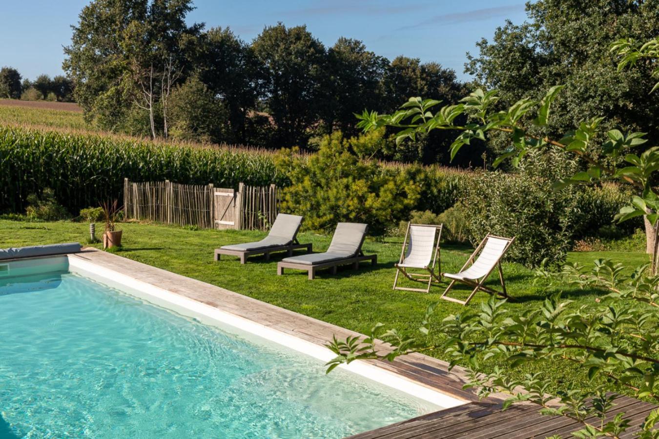 Caden Domaine Du Kelenn, Maison D'Hotes De Charme Avec Piscine מראה חיצוני תמונה